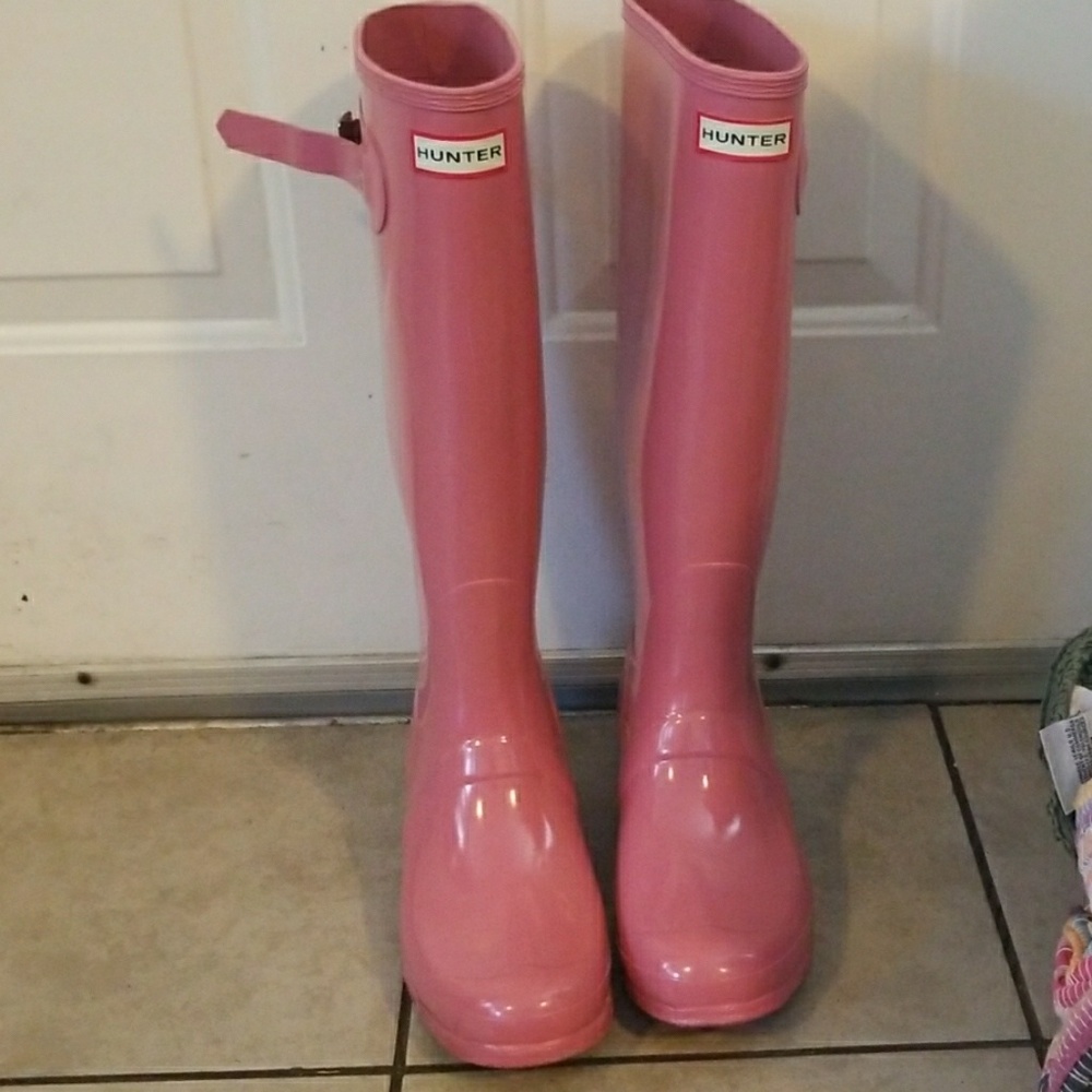 Hunter rain boots